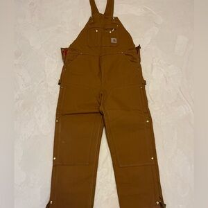 Insulated Carhartt Bib Overalls, never worn. With stickers.